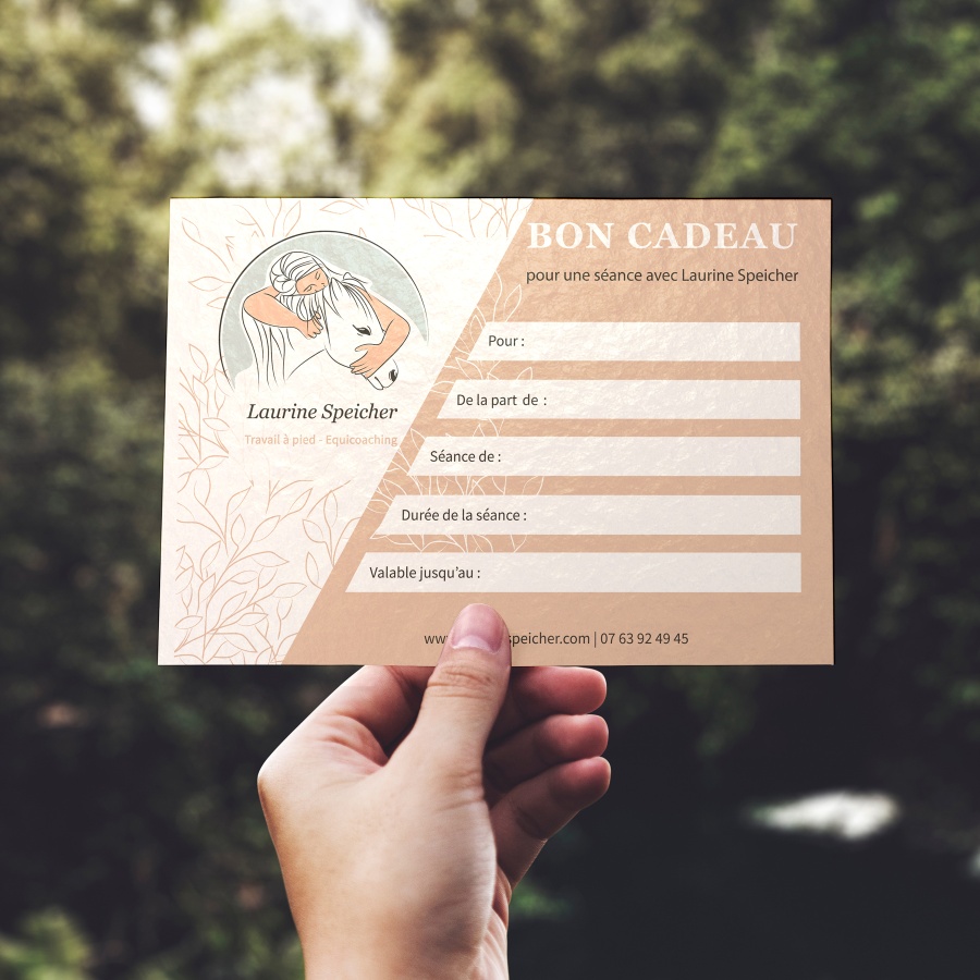 carte cadeau Laurine Speicher