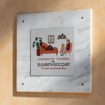 Enseigne logo Elisabeth Bocquet