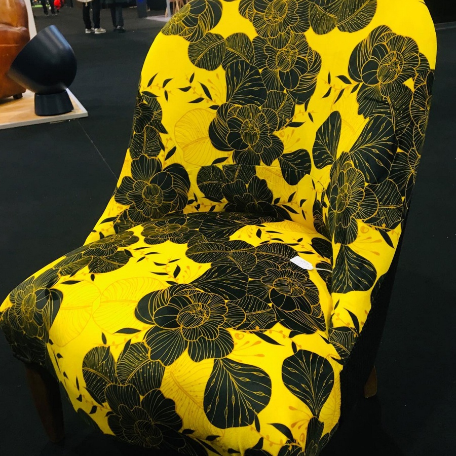 Motif design textile Neuvième PLanète