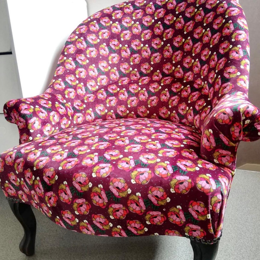 Motif de surface textile ameublement Neuvième Planète