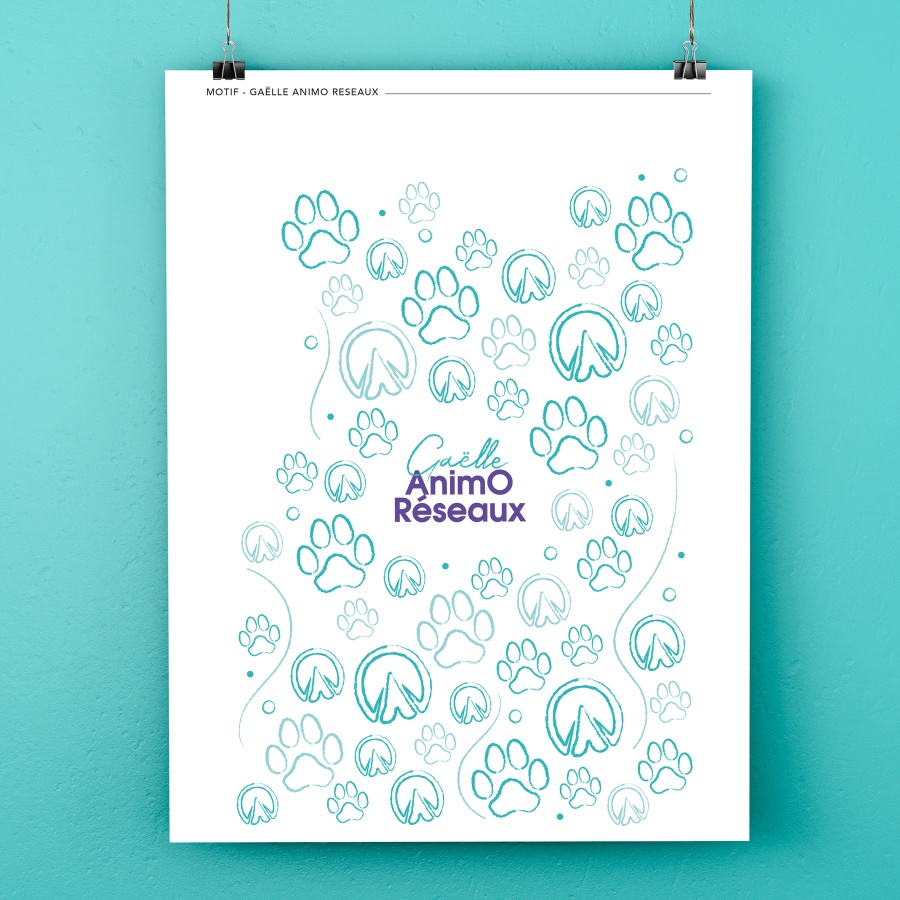 Motif Gaêlle Animo Réseaux