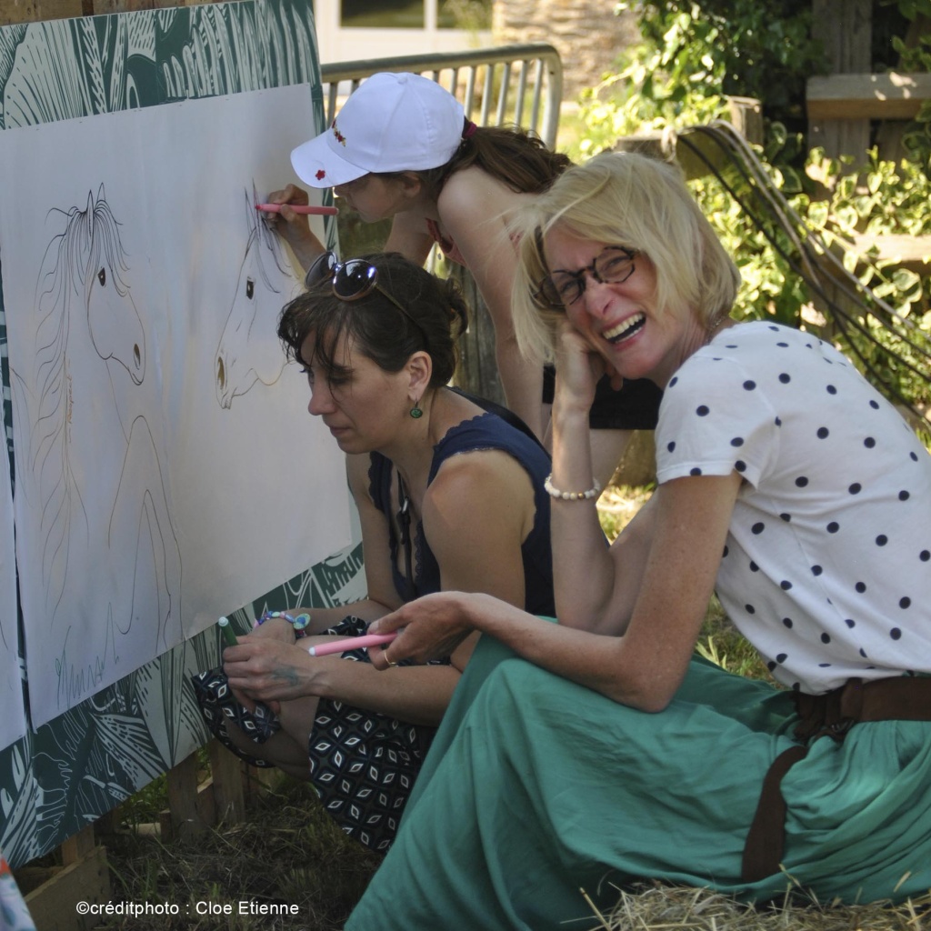 Evela Fresque illustrée